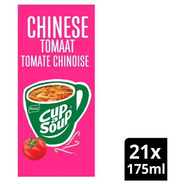 CUP A SOUP - CHINESE TOMAAT - 21 PACKUNGEN Á 17 G - BY KNORR
