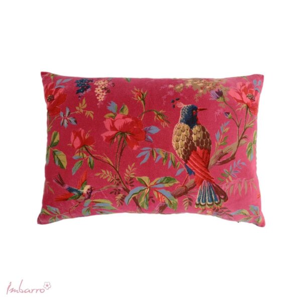 CUSHION - KISSEN - 60/40CM -  PARADISE MAGENTA - BY IMBARRO