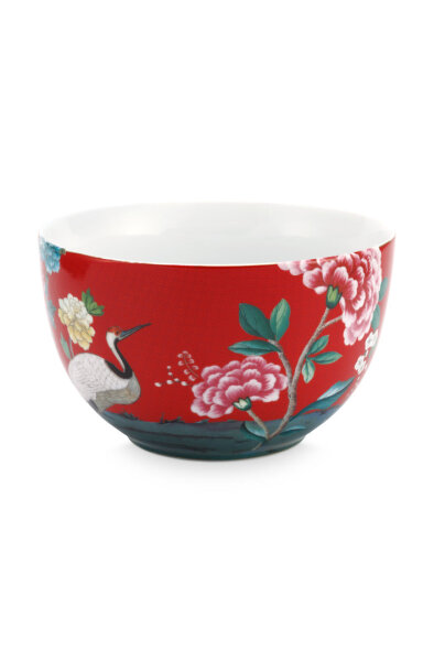 BOWL - SCHALE - BLUSHING BIRDS RED 23CM - BY PIP STUDIO