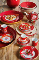 BOWL - SCHALE - BLUSHING BIRDS RED 23CM - BY PIP STUDIO