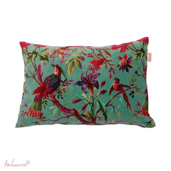 CUSHION - KISSEN - 60/40CM -  PARADISE - GREEN - BY IMBARRO