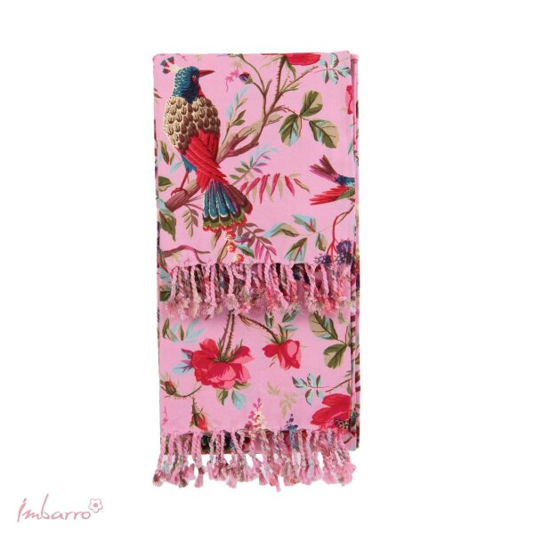 PARADISE HAMMAM TOWEL BLUSH - BADE & SAUNA TUCH - 200*100 CM - BY IMBARRO
