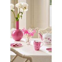 MUG LARGE -  GROSSER BECHER - JOLIE FLOWERS PINK 350 ML  - BY PIP STUDIO