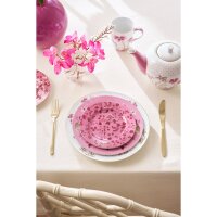PLATE - KLEINER TELLER 17 CM - JOLIE FLOWERS PINK - BY PIP STUDIO