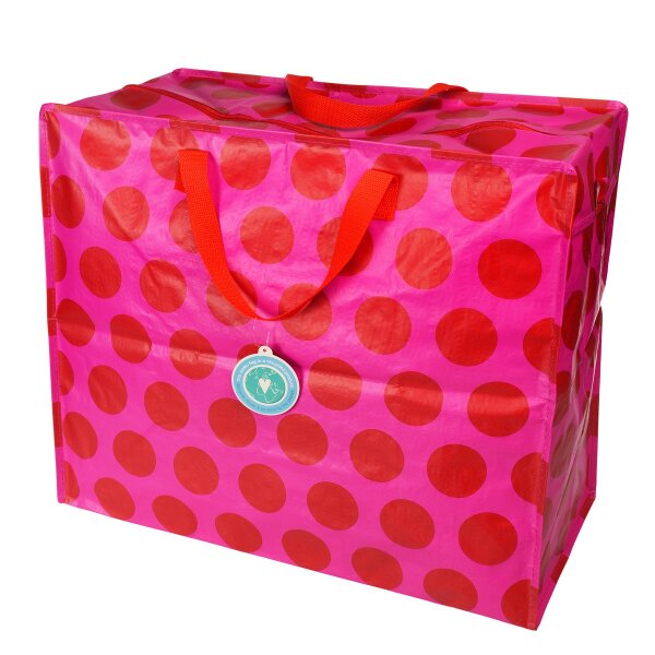 XXL-TASCHE 58CM × 28CM × 48CM - SPOTLIGHT RED PINK - BY REX LONDON