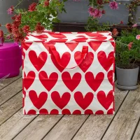 XXL-TASCHE 58CM × 28CM × 48CM - HEARTS - HERZEN - BY REX LONDON