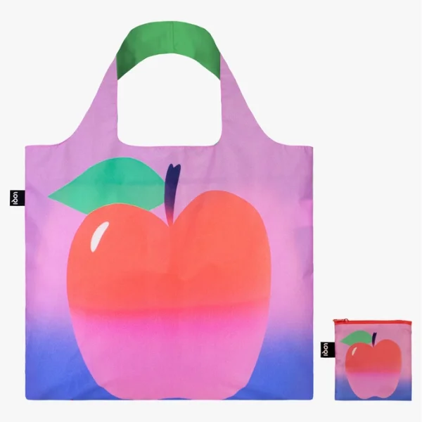 SHOPPER - EINKAUFSTASCHE - ANA POPESCU APPLE - APFEL - 50/42 CM BY LOQI