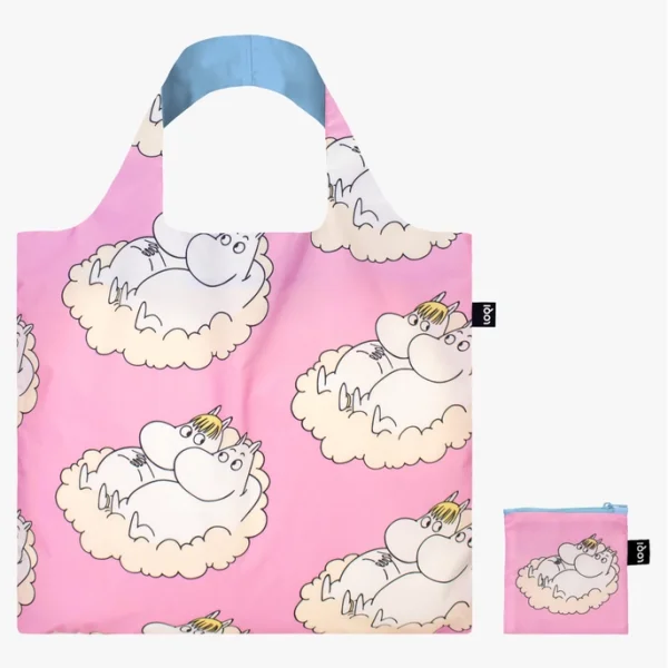 SHOPPER - EINKAUFSTASCHE - MOOMIN CLOUD - MUMIN - 50/42 CM BY LOQI