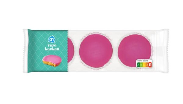 AH  ROZE KOEKEN - ROSA KUCHEN 330 GR - BY ALBERT HEIJN