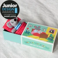 MINI MOUSE IN A HOUSE - MINI-MAUS IN EINER BOX - BY REX LONDON