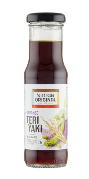 JAPANSE TERIYAKI WOKSAUS - JAPANISCHE TERIYAKI WOKSAUCE 150 ML BY FAIRTRADE ORIGINAL