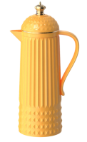 THERMOSKANNE CROWN - SONNENGELB - 1 LITER -  BY PRESENT TIME