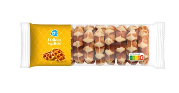 AH LUIKSE WAFELS  - BELGISCHE WAFFELN 550 GR - BY ALBERT HEIJN