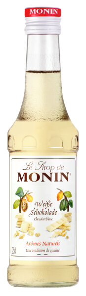 WEISSE SCHOKOLADE SIRUP - 250 ML  BY MONIN