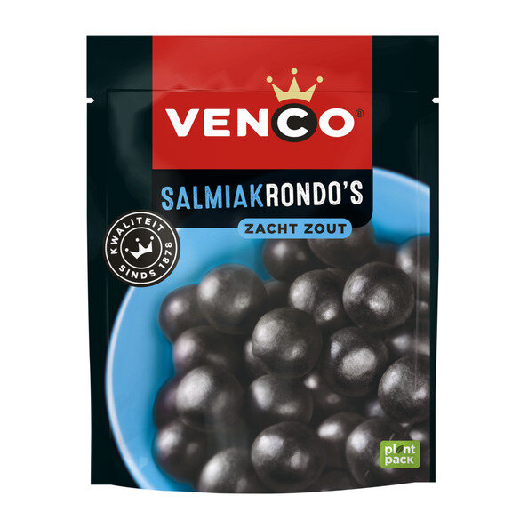 SALMIAKRONDO´S - 235 GRAMM - LAKRITZ - SALMIAKKUGELN - BY VENCO