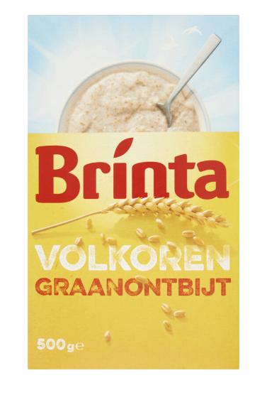 BRINTA VOLKOREN GRAANONTBIJT - VOLLKORN BREI - 500 GR - BY BRINTA
