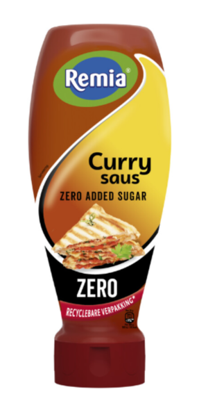 CURRY SAUS ZERO - CURRY SAUCE 0% ZUCKERZUSATZ - 500 ML - BY REMIA