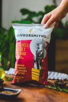 WAGYU BEEF & HONEY MUSTARD FLAVOUR - HAND COOKED ENGLISH CRISPS WAGYU RINDFLEISCH & HONIG-SENF 150G BY SAVOURSMITHS