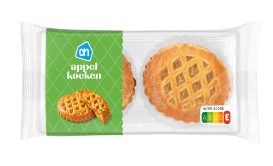 AH  APPELKOEKEN  - 6 APFELKUCHEN  300 GR - BY ALBERT HEIJN