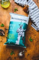 DESERT SALT FLAVOUR POTATO CRISPS - HAND COOKED ENGLISH CRISPS WÜSTENSALZ 150G BY SAVOURSMITHS