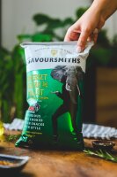 SOMERSET CHEDDAR & SHALLOT FLAVOUR POTATO CRISPS -  KARTOFFELCHIPS SOMERSET-CHEDDAR- UND SCHALOTTENGESCHMACK  150G BY SAVOURSMITHS