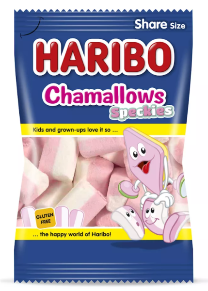 CHAMALLOWS SPECKIES  - SCHAUMZUCKER - 175 GR. BY HARIBO BE