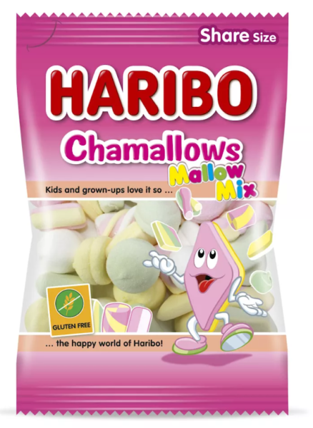 CHAMALLOWS MALLOWS MIX  - SCHAUMZUCKER MIX - 175 GR. BY HARIBO BE