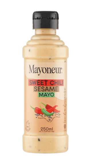 SWEET CHILI SESAME MAYO - VEGAN - 250 ML BY MAYONEUR