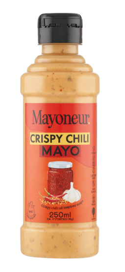 CRISPY CHILI MAYO - VEGAN - 250 ML BY MAYONEUR