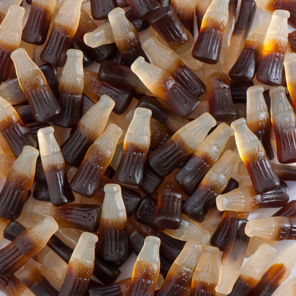 COLA GUMS SUIKERVRIJ 1000 GRAMM - ZUCKERFREI - SUGAR FREE BY DE BRON