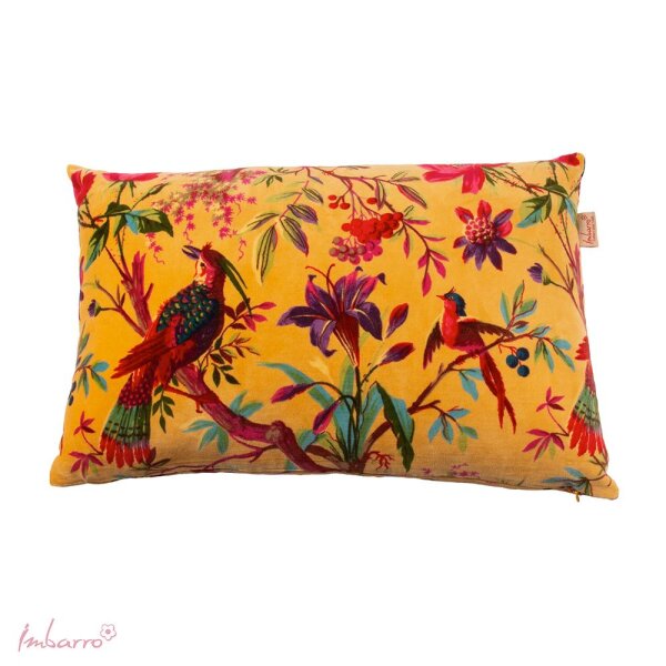 CUSHION - KISSEN - 60/40CM -  PARADISE YELLOW - BY IMBARRO