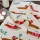 TEA TOWEL FESTIVE SAUSAGE DOG - GESCHIRRTUCH FESTLICHER DACKEL 50 x 70 CM - BY REX LONDON