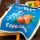 TEA TOWEL VINTAGE CERVEZA ESPANOLA - GESCHIRRTUCH VINTAGE  50 x 70 CM - BY REX LONDON