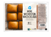 AH MINI WORSTENBROODJES  - 12xMINI  WURSTBRÖTCHEN -...