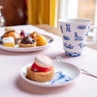 MUG DACKEL NHAAN - BECHER 350 ML - BY HEINEN DELFT BLAUW