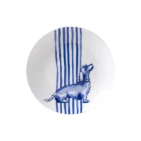 PETIT FOUR TELLER DACKEL NHAAN -  12 CM - BY HEINEN DELFT...