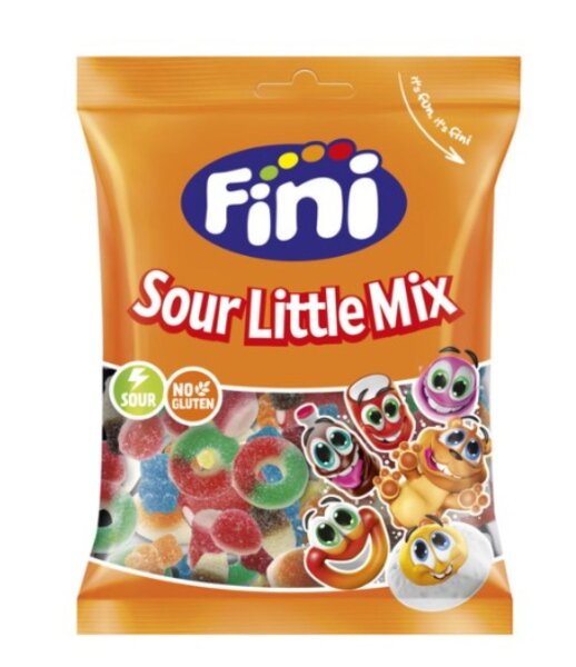 SOUR LITTLE MIX - SAURER FRUCHTGUMMI MIX  90GR. BEUTEL  BY FINI