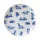 FRÜHSTÜCKSTELLER DACKEL NHAAN -  21 CM - BY HEINEN DELFT BLAUW