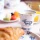 MUG DACKEL NHAAN - KLEINER BECHER 145 ML - BY HEINEN DELFT BLAUW