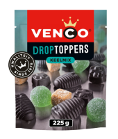 DROPTOPPERS KEELMIX 225 G -  HALSLAKRITZ MISCHUNG  BY VENCO