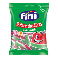 WATERMELON SLICES - FRUCHTGUMMI WASSERMELONE 90GR. BEUTEL...