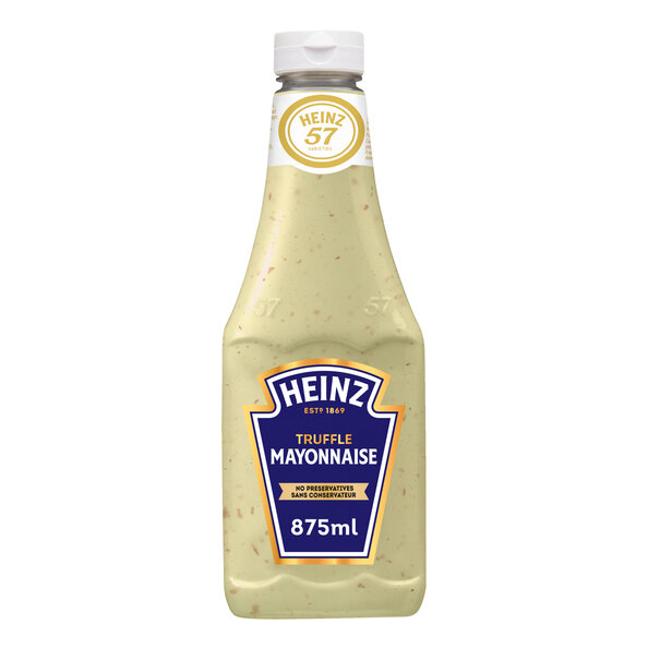 TRUFFLE MAYONNAISE - TRÜFFEL MAYO -  875 ML - BY HEINZ