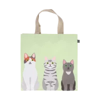EINKAUFSTASCHE KATZEN - 40 x 14,5 CM BY ESSCHERT DESIGN