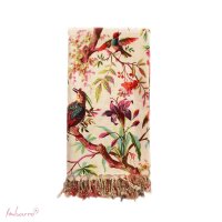 PARADISE HAMMAM TOWEL ECRU - BADE & SAUNA TUCH - 200*100 CM - BY IMBARRO