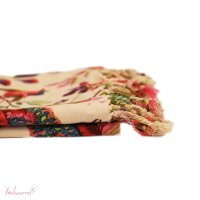 PARADISE HAMMAM TOWEL ECRU - BADE & SAUNA TUCH - 200*100 CM - BY IMBARRO