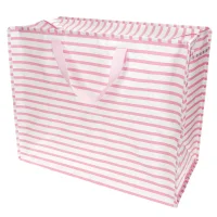 XXL-TASCHE 58CM × 28CM × 48CM - PINK STRIPES - BY REX LONDON