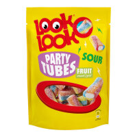 PARTY TUBES SOUR FRUIT-  GEFÜLLTE FRUCHTGUMMI SAUER...