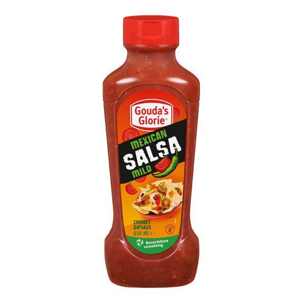 MEXICAN SALSA MILD  -  850 ML - BY GOUDA´S GLORIE