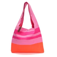 SHOPPER - LOIS 96 - ROSA / PINK / ORANGE 35x45 CM BY LOT83