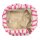 CLUTCH / KULTURTASCHE - EMMA 66 -  GRAU / PINK 30x17x24 CM BY LOT83